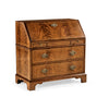 Jonathan Charles Queen Anne Fall Front Walnut Bureau ( 494558-CWM )