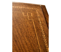Jonathan Charles Queen Anne Fall Front Walnut Bureau ( 494558-CWM )