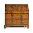 Jonathan Charles Queen Anne Fall Front Walnut Bureau ( 494558-CWM )