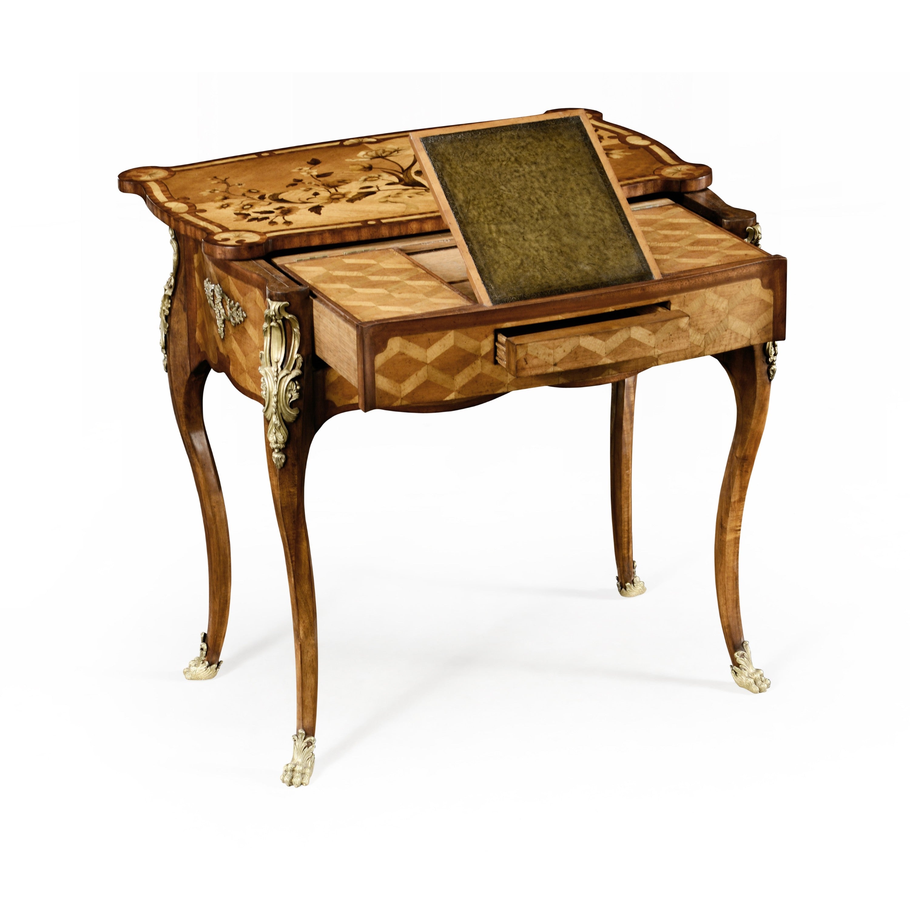 Jonathan Charles Louis XV Style Mechanical Writing Table ( 494553-SAL )