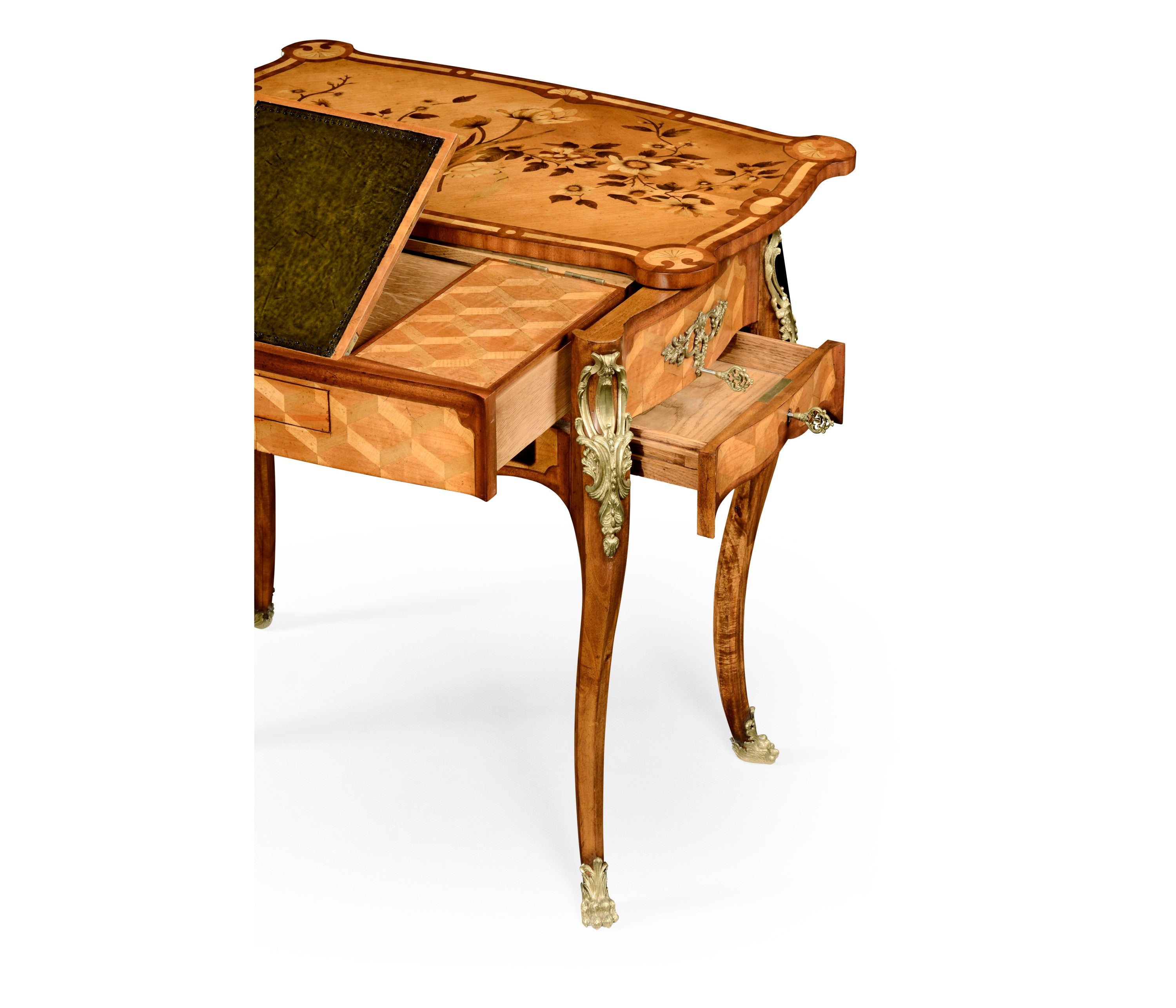 Jonathan Charles Louis XV Style Mechanical Writing Table ( 494553-SAL )