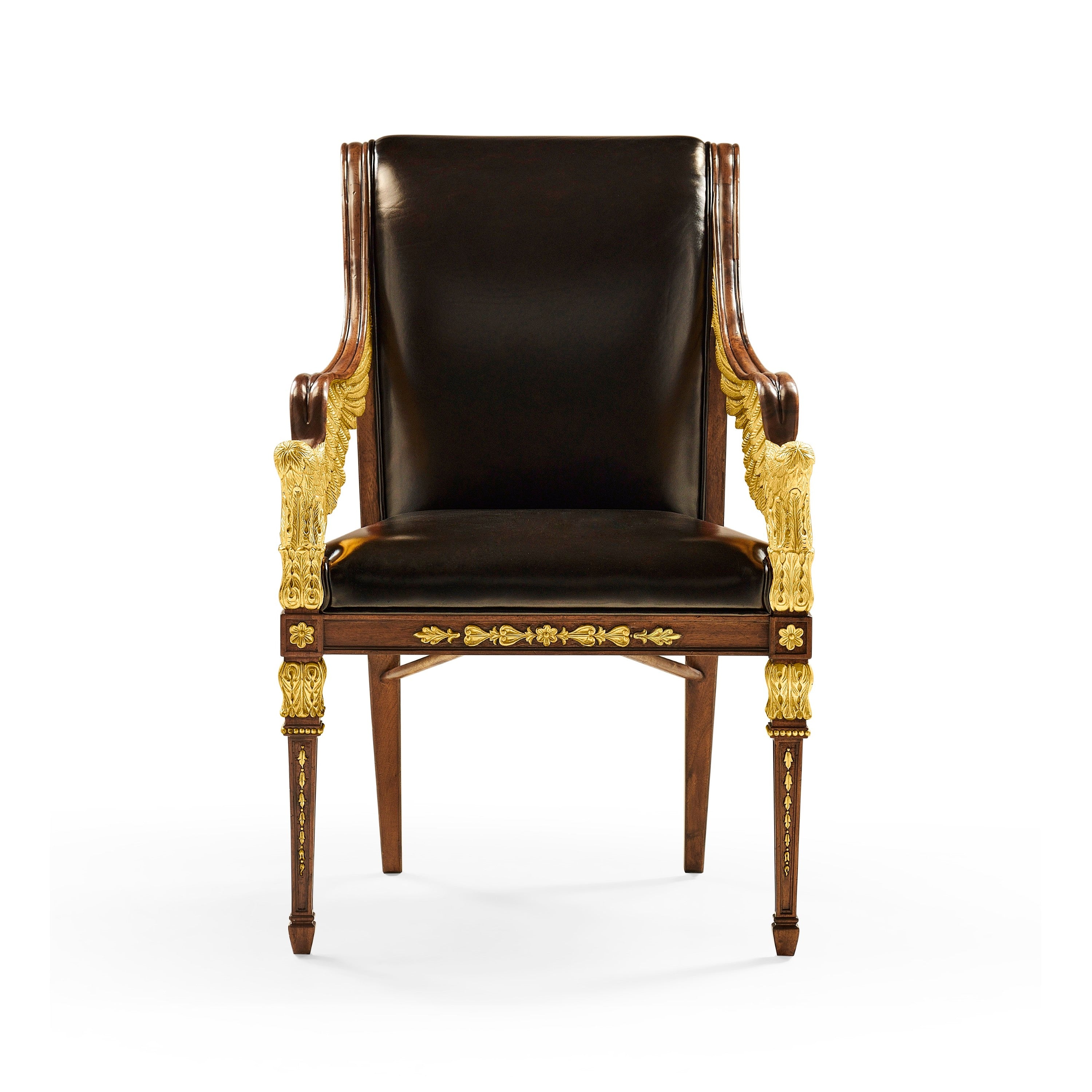Jonathan Charles Empire Angel Wing Arm Chair ( 494590-AC-WAL-L009 )