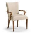 Jonathan Charles Biedermeier Style WalnutDining Arm Chair ( 494808-AC-CWM-F200 )