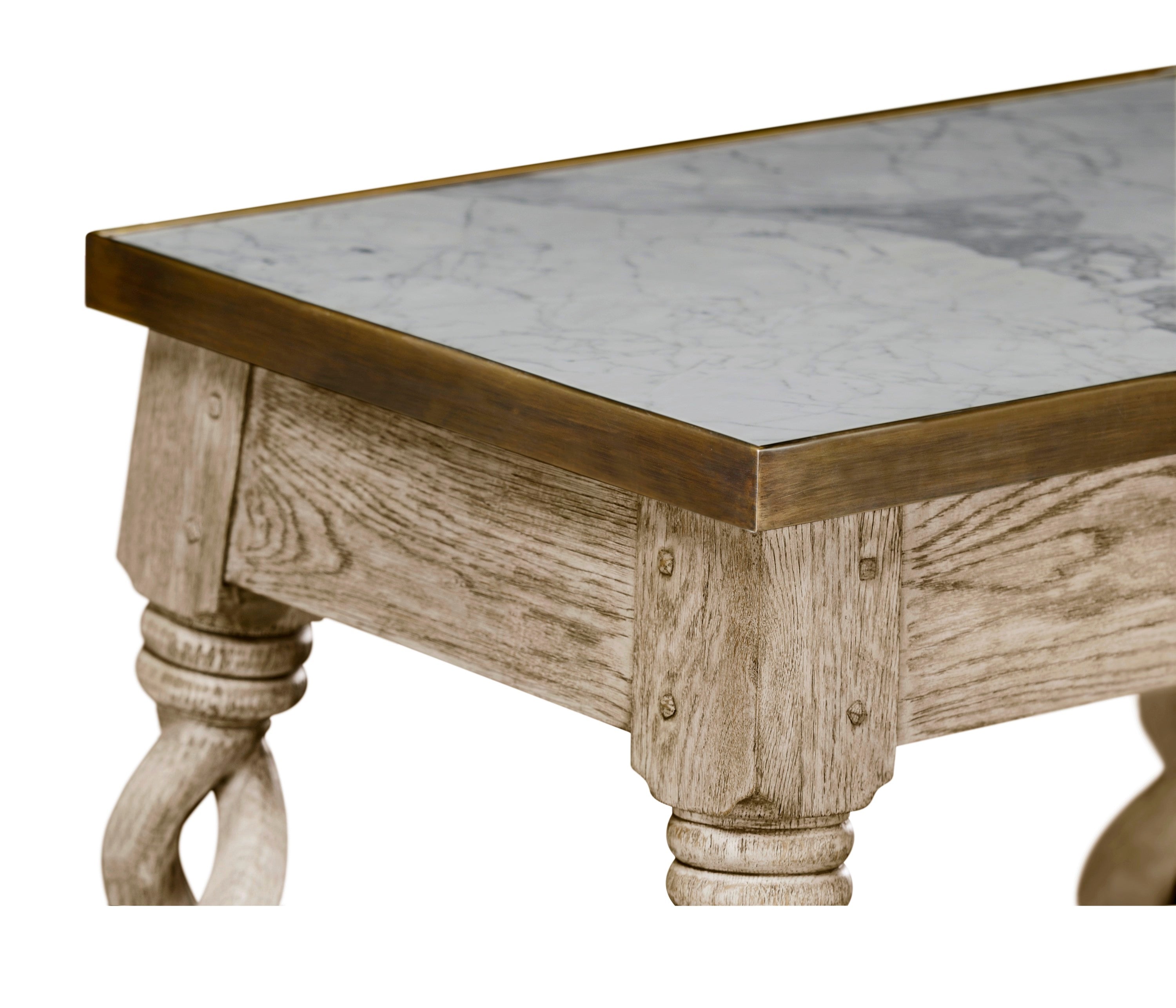 Jonathan Charles Purbeck Grey Oak Console ( 530013-GYO )