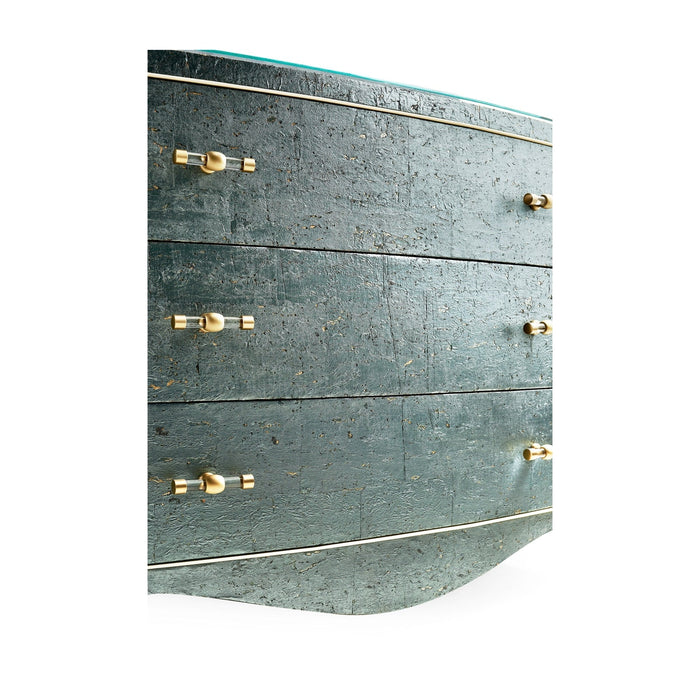 Jonathan Charles Cork Bow Front Chest