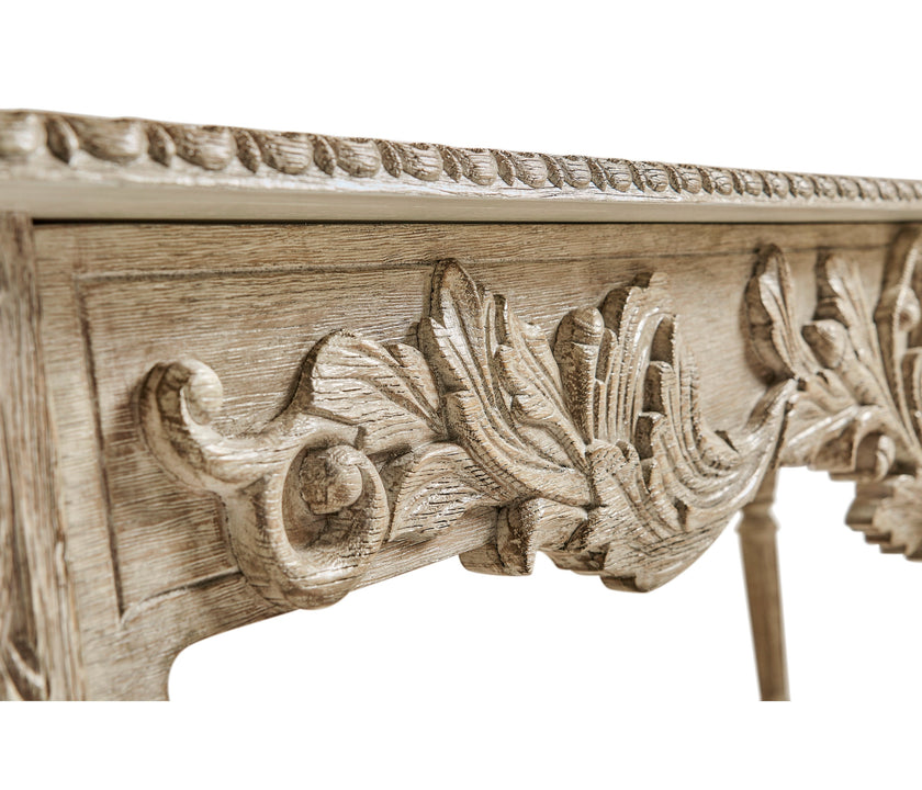 Jonathan Charles Godwyn Grey Oak Console Table ( 530029-GYO )