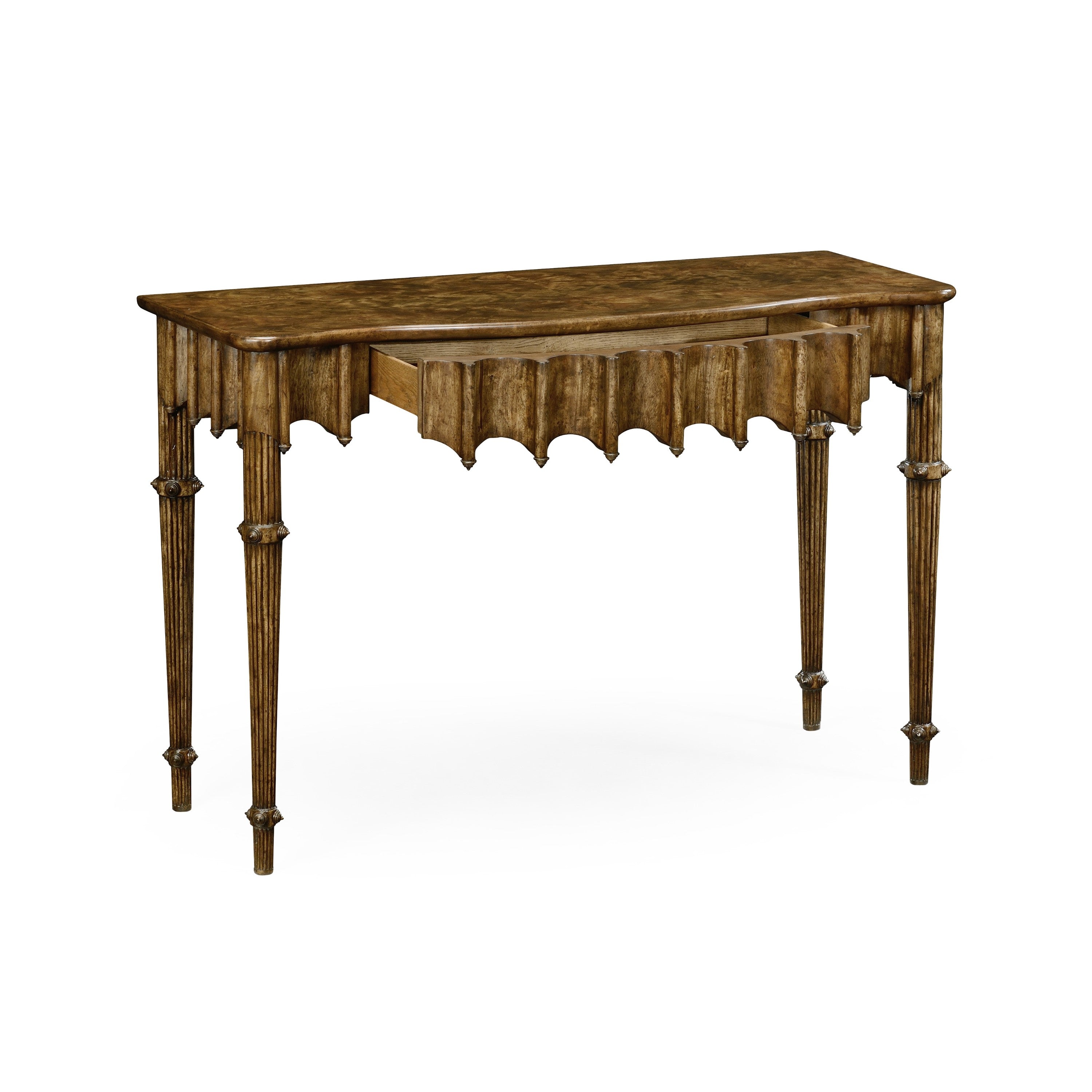Jonathan Charles Artaross Mahogany Console ( 530025-GMA )
