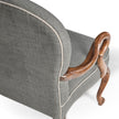 Jonathan Charles Gunby Grey Fruitwood Dining Arm Chair ( 530010-AC-GFA )