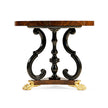 Jonathan Charles Mahogany Centre Table - Lions Paw Feet