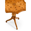 Jonathan Charles Finely Inlaid Lamp Table w/ Nine Sided Top ( 495074-SAL )