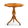 Jonathan Charles Finely Inlaid Lamp Table w/ Nine Sided Top ( 495074-SAL )