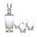 Vista Alegre Olympos Case with Whisky Decanter and 4 Old Fashion