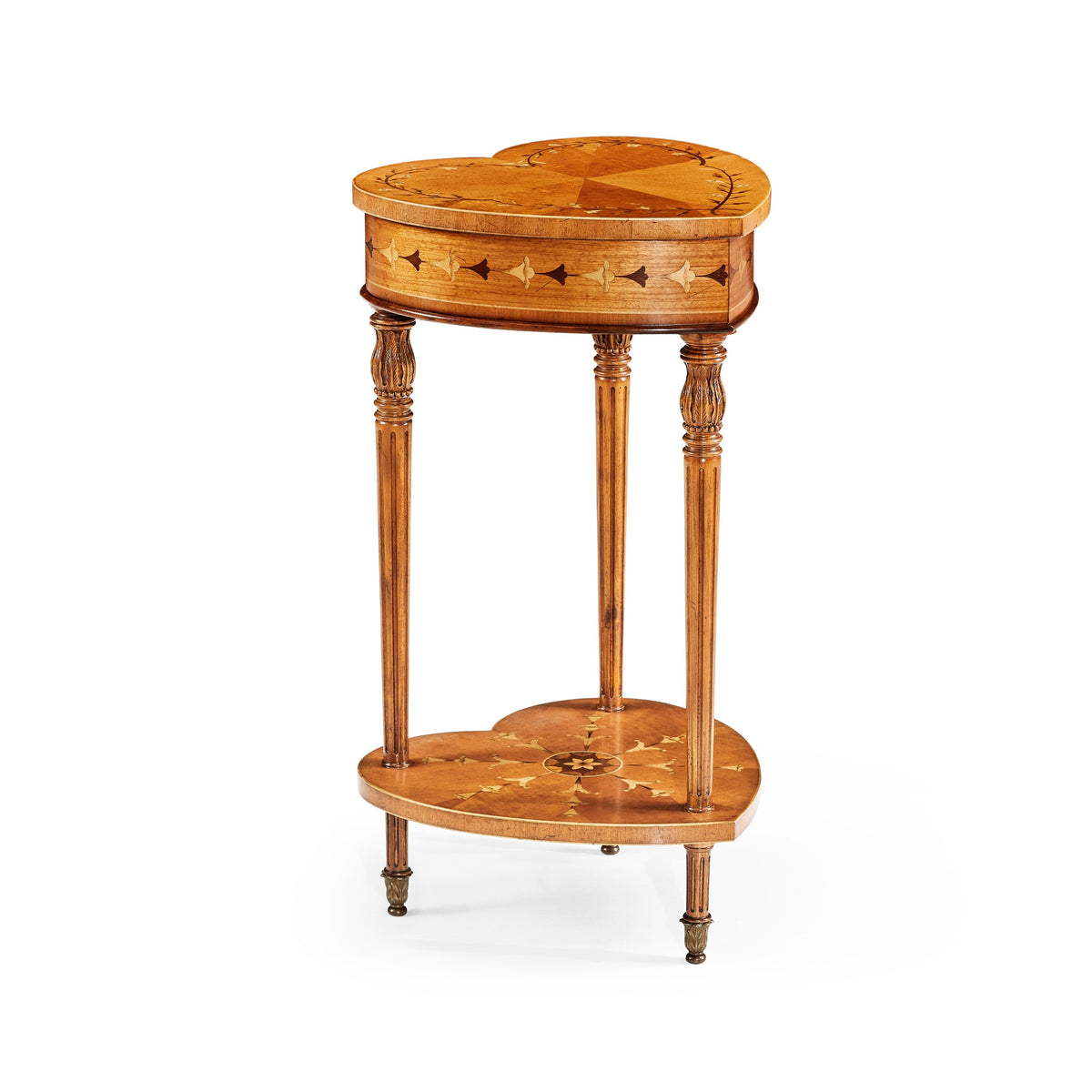 Jonathan Charles Sheraton Style "Heart" Work Box ( 495090-SAL )