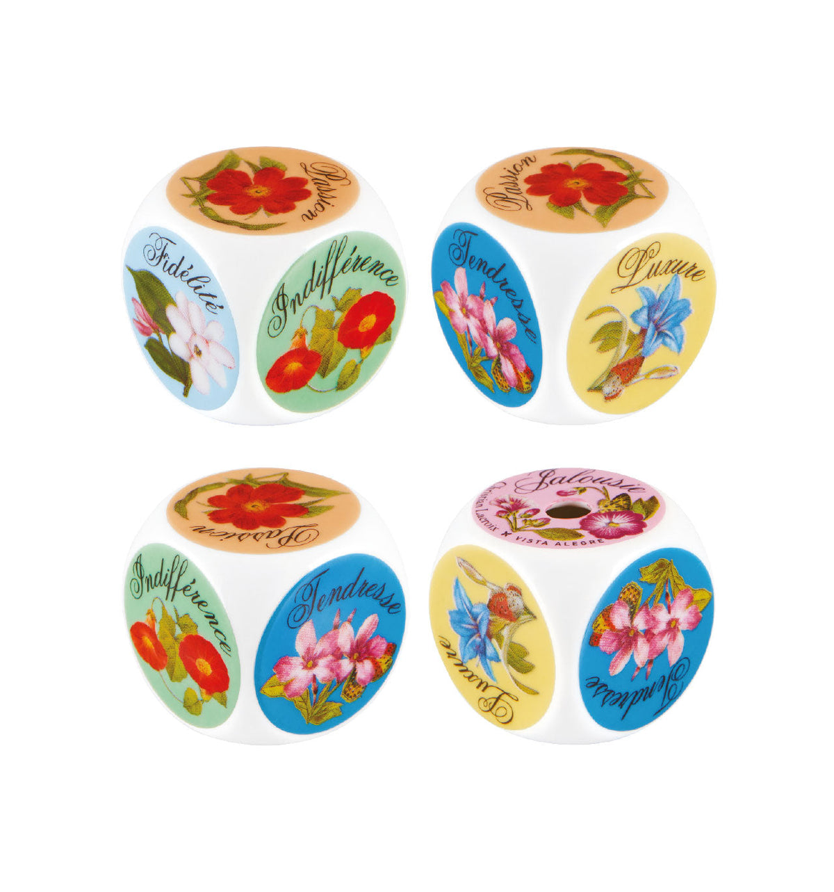 Vista Alegre Fete Vos Jeux Love Dices by Christian Lacroix