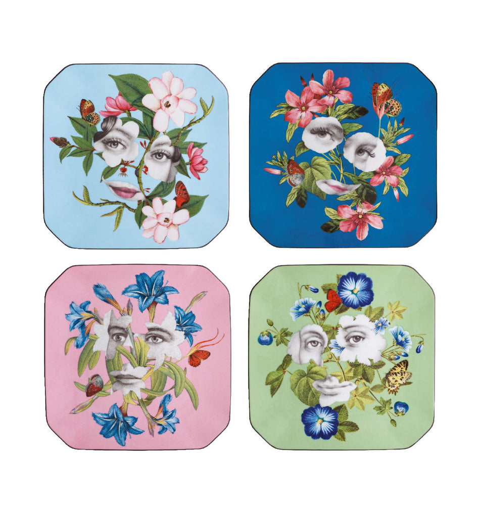 Vista Alegre Fete Vos Jeux Dessert Plates by Christian Lacroix - Set 4