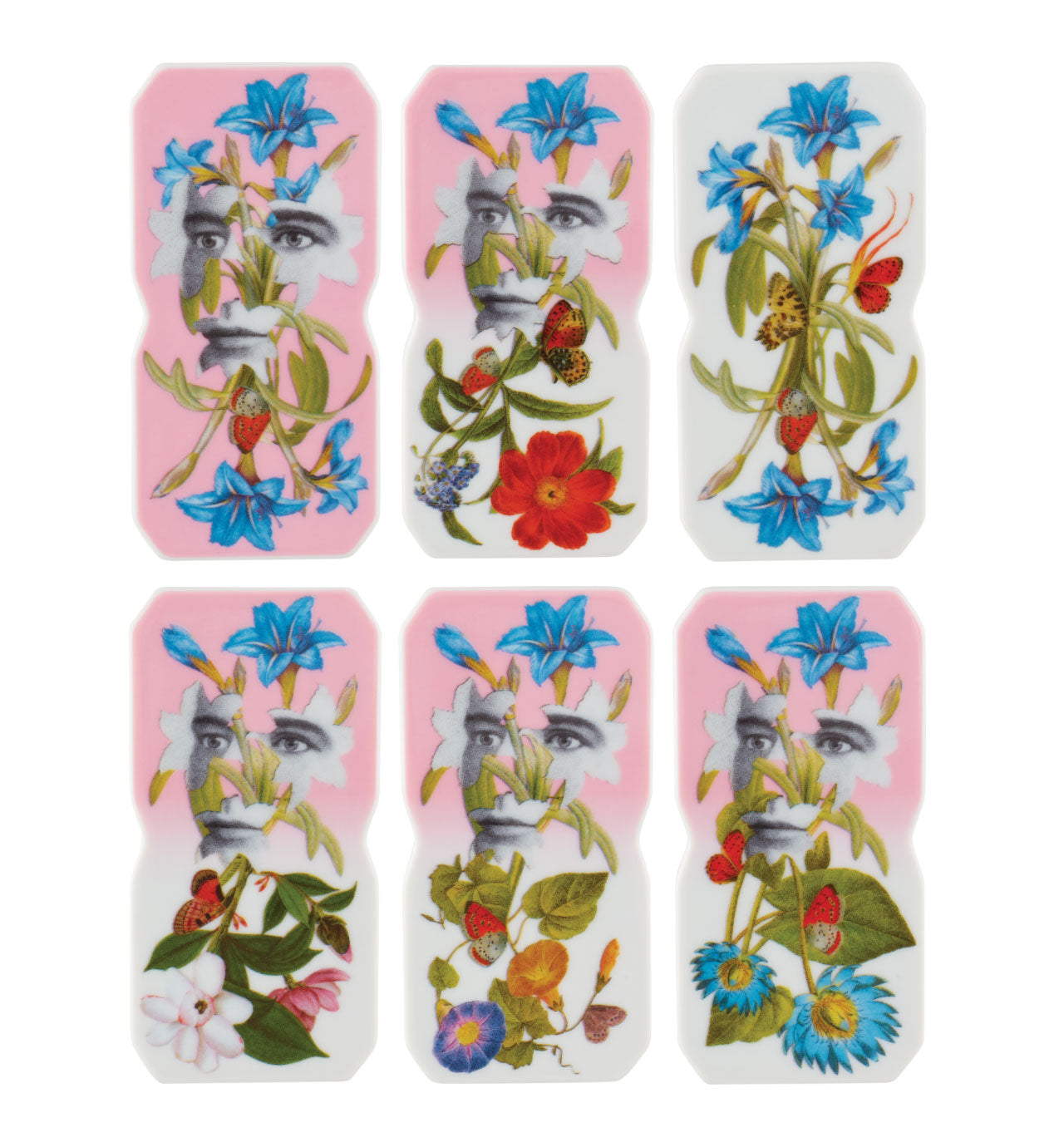 Vista Alegre Fete Vos Jeux Dominoes Game by Christian Lacroix