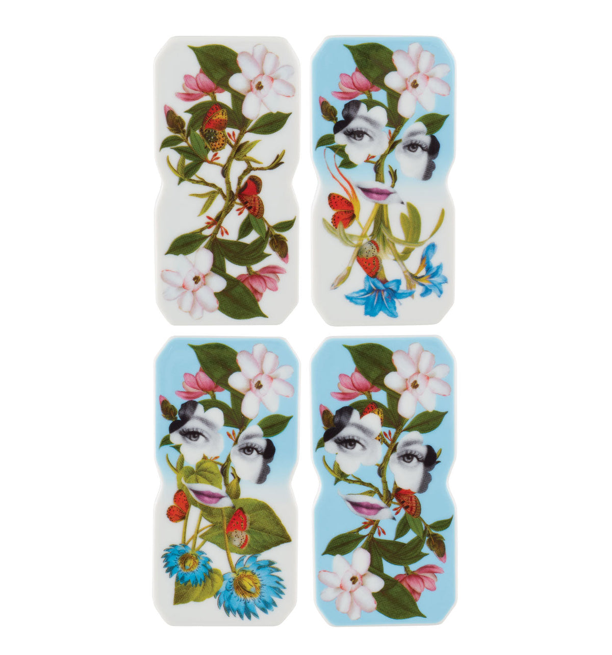 Vista Alegre Fete Vos Jeux Dominoes Game by Christian Lacroix