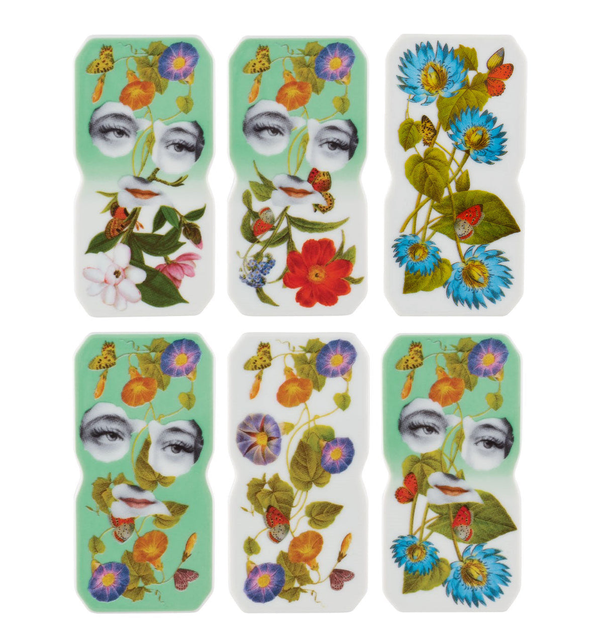 Vista Alegre Fete Vos Jeux Dominoes Game by Christian Lacroix