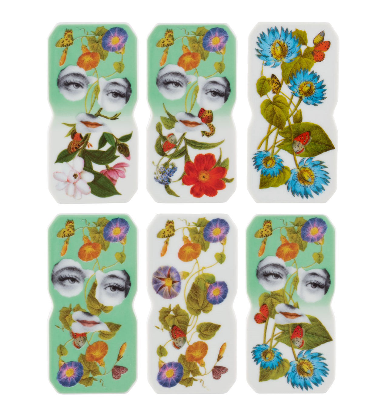 Vista Alegre Fete Vos Jeux Dominoes Game by Christian Lacroix