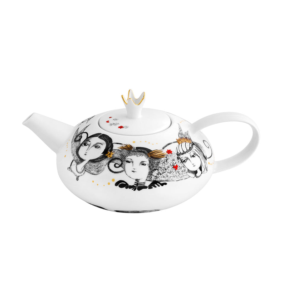 Vista Alegre Rainhas De Portugal Teapot