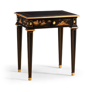 Jonathan Charles Chinoiserie Style Bedside Table ( 495352-EBF )
