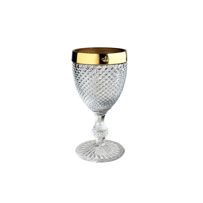 Vista Alegre Bicos Gold Goblets Golden - Set of 2