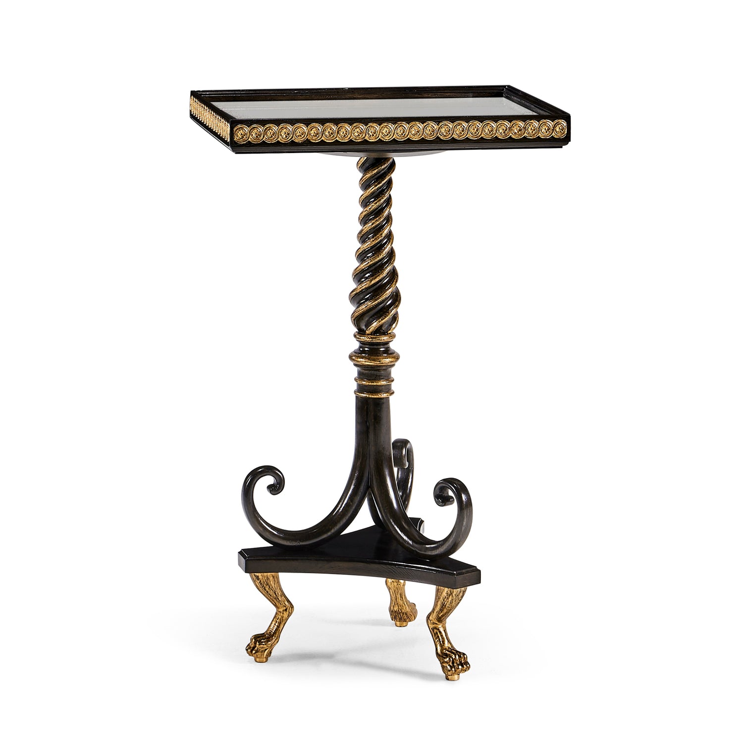 Jonathan Charles Buckingham Square End Table ( 495911-CRO )