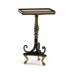 Jonathan Charles Buckingham Square End Table ( 495911-CRO )