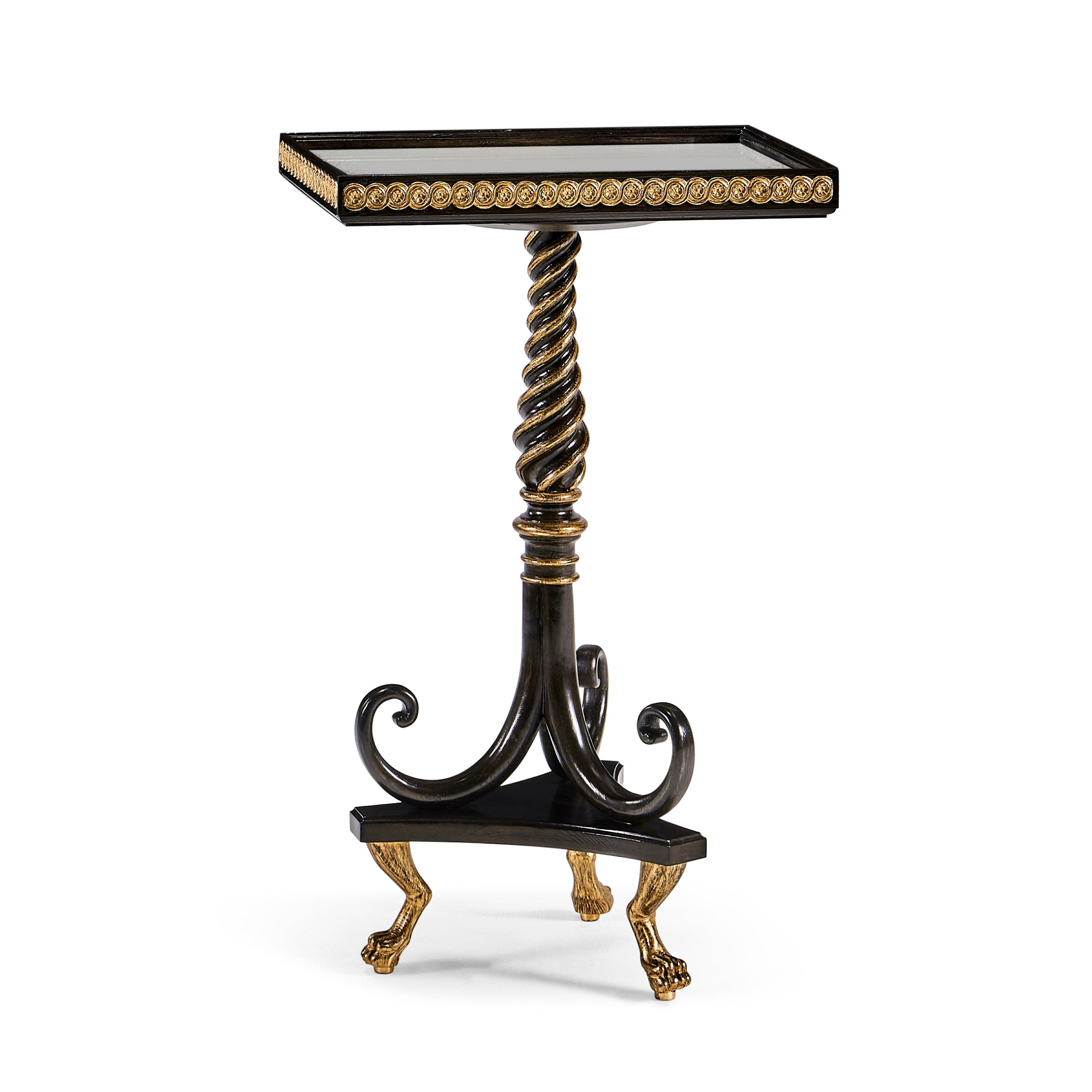 Jonathan Charles Buckingham Square End Table ( 495911-CRO )