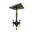 Jonathan Charles Buckingham Square End Table ( 495911-CRO )