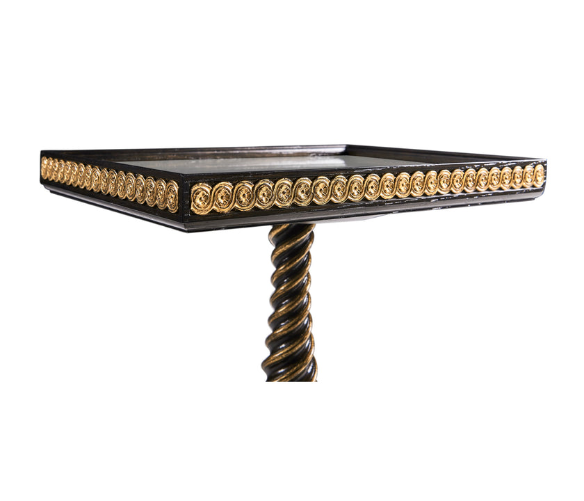 Jonathan Charles Buckingham Square End Table ( 495911-CRO )