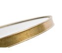 Jonathan Charles Anitque Brass End Table ( 500062-ABF )