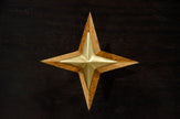 Jonathan Charles Four-Point Star 3D Geometric Cabinet ( 500020-WDG )