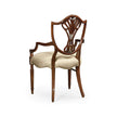 Jonathan Charles Sheraton Arm Chair with Shield Back ( 499511-AC-MAM-MOP-F001 )