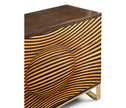 Jonathan Charles 3D Op Art Chest of Drawers ( 500082-SWB )