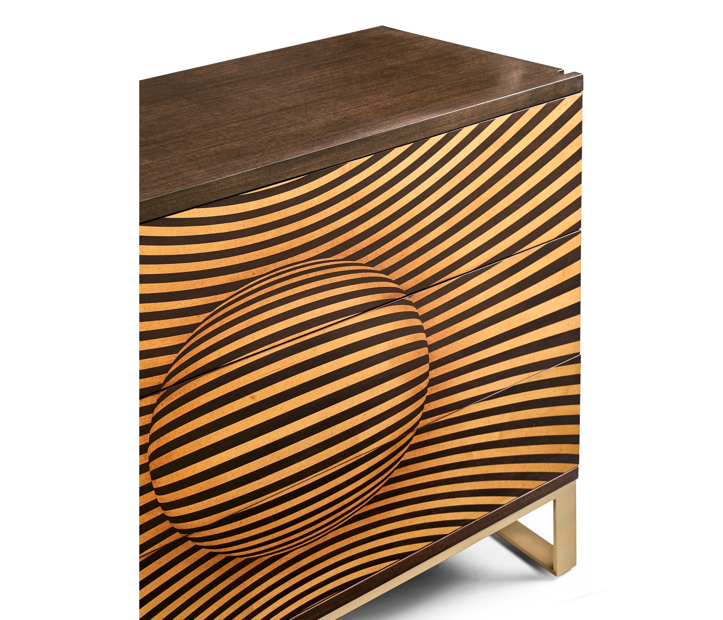 Jonathan Charles 3D Op Art Chest of Drawers ( 500082-SWB )