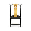 Jonathan Charles Fusion Black Gloss Dining Side Chair ( 500250-SC-LBG-F048 )