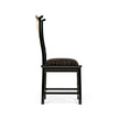 Jonathan Charles Fusion Black Gloss Dining Side Chair ( 500250-SC-LBG-F048 )