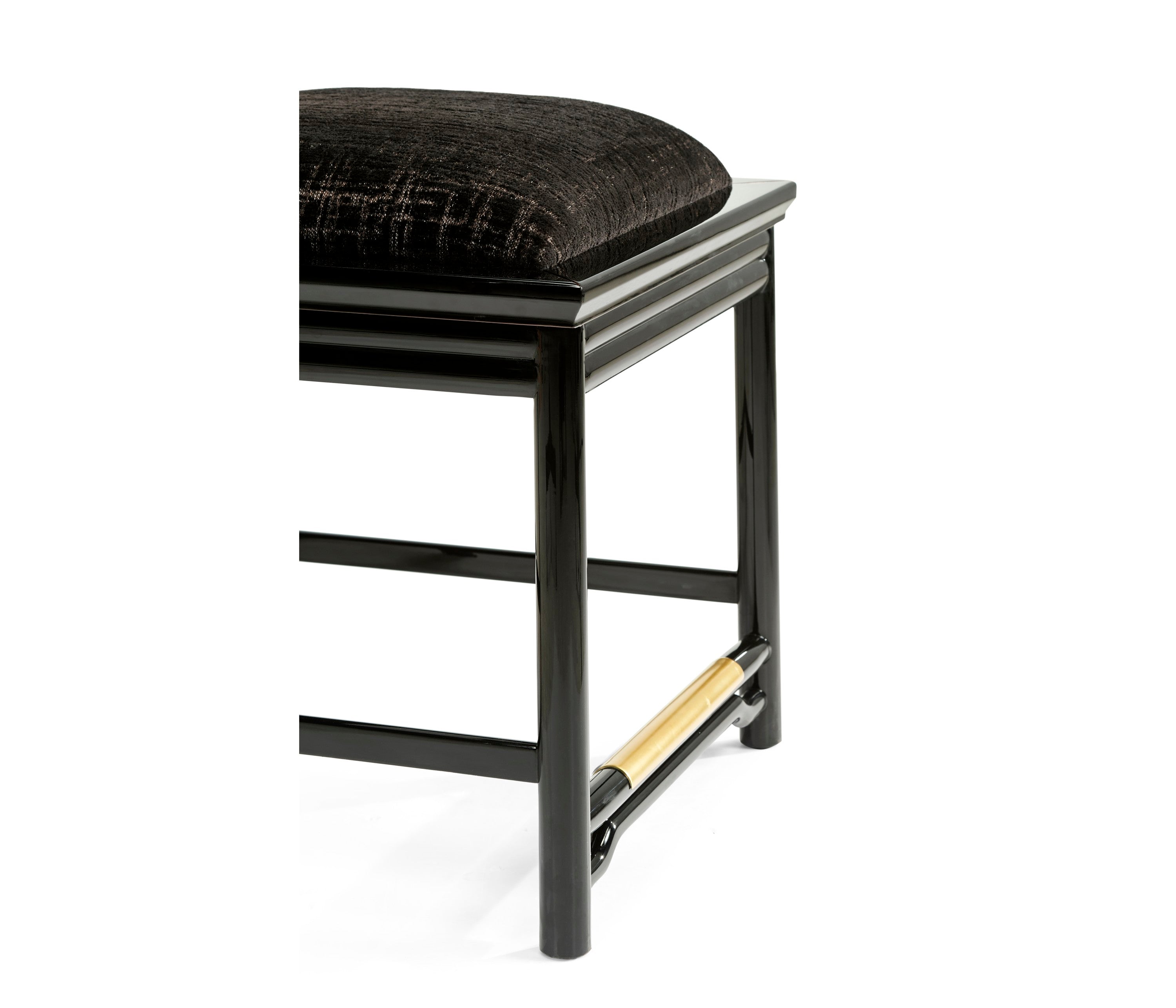Jonathan Charles Fusion Black Gloss Dining Side Chair ( 500250-SC-LBG-F048 )