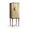 Jonathan Charles Handpainted Light Gold Foil Cabinet ( 495893-WRC-LGF )