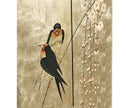 Jonathan Charles Handpainted Light Gold Foil Cabinet ( 495893-WRC-LGF )