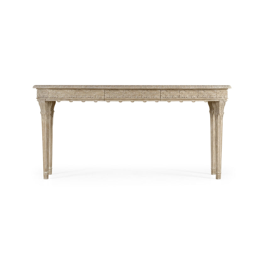 Jonathan Charles Bellefontaine White Oak Console Table ( 530210-VWO )