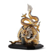 Lladro Protective dragon golden -Special Edition