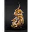 Lladro Protective dragon golden -Special Edition