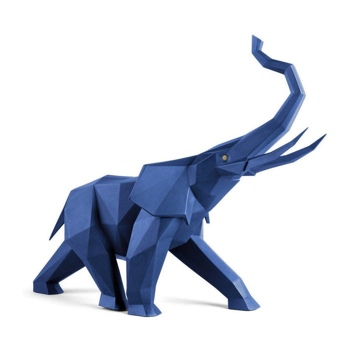 Lladro Elephant blue