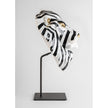 Lladro Lion mask black-gold