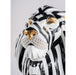 Lladro Lion mask black-gold