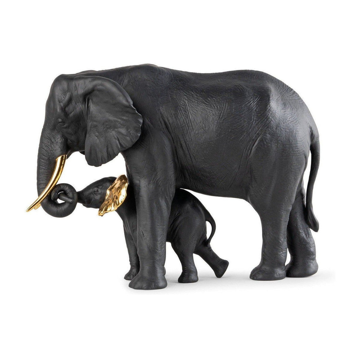 Lladro Leading the way black-gold