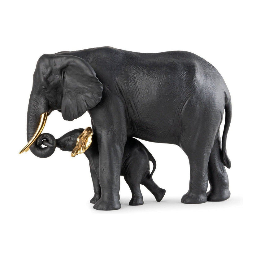Lladro Leading the way black-gold
