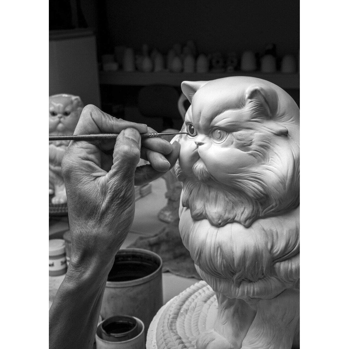 Lladro Persian Cat